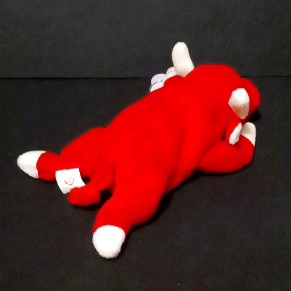 Vintage & Retired 1995 TY Beanie Baby "SNORT" Rare w/Errors - Picture 3 of 11